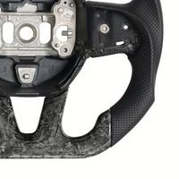 Volant de voiture sport en fibre de carbone de haute qualité pour Dodge Charger Challenger SRT, volant personnalisé, accessoires de voiture