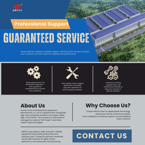 Machine de découpe laser textile la plus vendue 100w Alimentation automatique Précision 0,1 mm Certifiée CE - Product Image 4