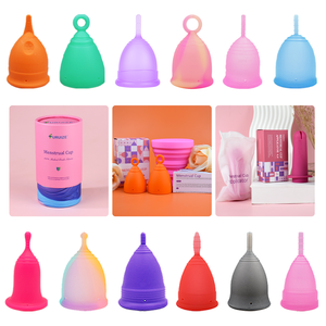 Coppetta Mestruale Ecologica Riutilizzabile Morbida per Flusso Abbondante, Antigoccia, in Silicone di Grado Medicale per Donne - Product Image 3