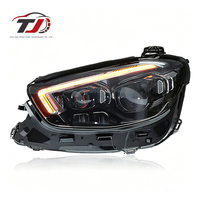 Nouvel ensemble de phares LED Facelift 12V 6000K 8000 Lumens pour Mercedes-Benz Classe E W213 2021-2023 Compatible avec E200L/E260L/E300L