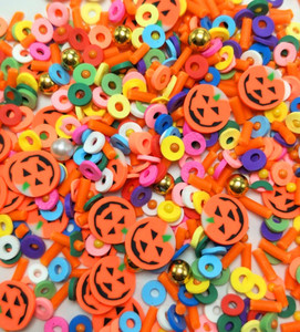 100g de pâte polymère de Noël de haute qualité, mélange de tranches d'œufs de Pâques en argile, pour slime, artisanat en résine et bricolage - Product Image 2