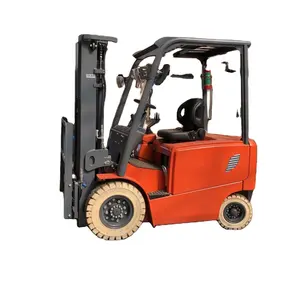 3 3.5 Ton Electric Forklift dengan American Curtis Controller Forklift Kecil Mini Fork Lift Mesin Pengangkat Hidrolik