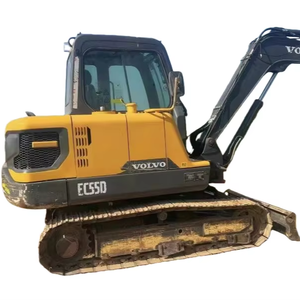Prix bas, prêt à l'emploi, d'occasion, original, VOLVO EC55D hydraulique, VOLVO 55 excavatrice, excavatrice sur chenilles d'occasion, pelle à vendre - Product Image 1