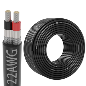 Ul2464 <span class=keywords><strong>2</strong></span> संवाहक शील्ड तार 20/22wg tined कॉपर केबल pvc 300v cnc vfd spindle <span class=keywords><strong>3</strong></span> डी प्रिंटर ध्वनि के लिए कम वोल्टेज <span class=keywords><strong>3</strong></span> डी प्रिंटर ध्वनि - Product Image 1