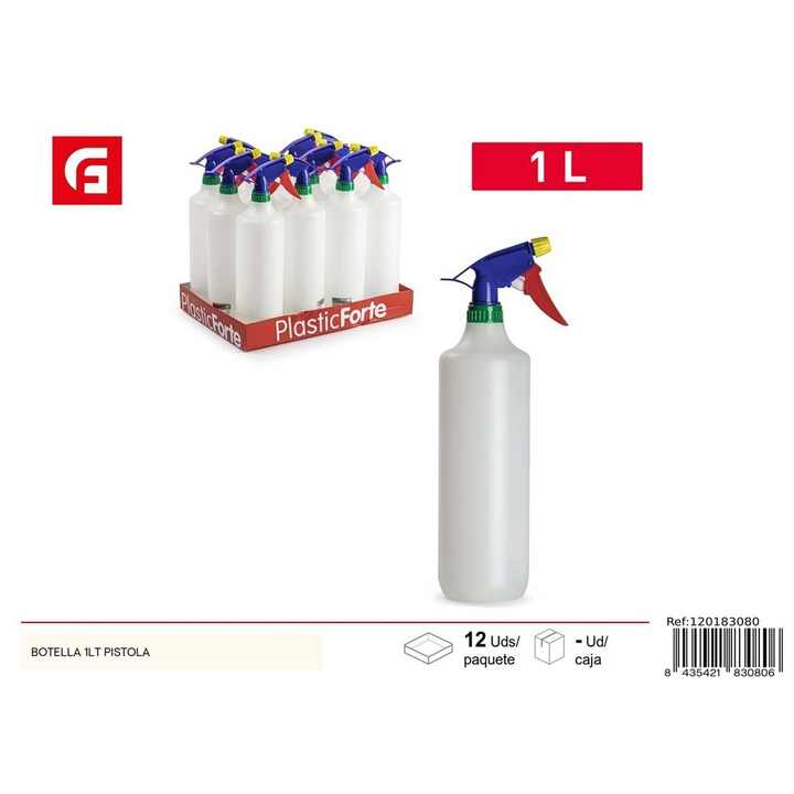 1L Plastic Bottle with Spray Gun - Home Sprayer