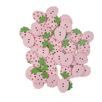 Boutons en bois personnalisés en gros, accessoires de bijouterie DIY, vêtements pour enfants, impression, Taizhou, délai de livraison de 7 jours