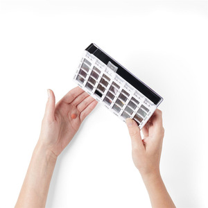 Diseño moderno 28 estuches-Estuche para pastillas con compartimentos 7 días y 4 veces Caja de Medicina de plástico ecológica ABS + AS Material Organizador de pastillas Uso - Product Image 3