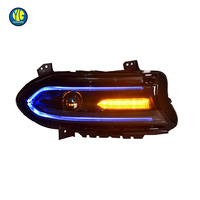 YU GUANG pour Dodge Charger SE SXT RT 2015-2021 : Phares Améliorés avec Clignotants DRL RGB et Projecteurs LED Avant