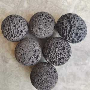 Bola de Piedra de Lava Natural, Bola de Roca Volcánica para Barbacoa / Aromaterapia / <span class=keywords><strong>SPA</strong></span> - Product Image 5