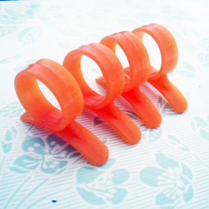 Orange Peeler Snail Ring Fruit Opener Plastic 3 Pieces For Citrus Fruits - Product Image 1