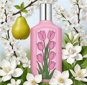 U.S Stock Delivery Fast Luxury Package Flora Pink Color <b>Perfume</b> Women Oriental GardeniaFragrance Long-Lasting Scent Spray - Product Image 4