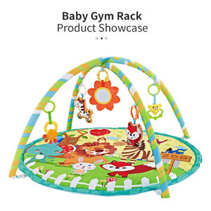 Tapis d'éveil et de jeu pour nouveau-né et tout-petit, arche d'activités, cadeau de naissance, doux et écologique, pour la vente en gros - Product Image 4