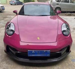 992 Carrera <span class=keywords><strong>GT3</strong></span> <span class=keywords><strong>2018</strong></span> kit carrosserie pour Porsche <span class=keywords><strong>911</strong></span> 992 <span class=keywords><strong>GT3</strong></span> semi fibre de carbone pare-chocs avant jupes latérales diffuseur de pare-chocs arrière - Product Image 4
