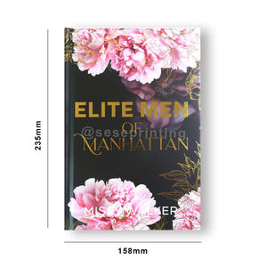 Impresión de Libros de Novelas Románticas con Tapa Dura Personalizada, Bordes Pulverizados, Cubierta con Lámina Dorada, Estuche para Autores y Editores, Papel Offset - Product Image 3