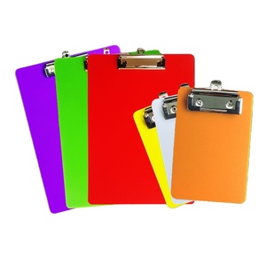 Porte-documents en plastique imperméable de couleur assortie A3A4A5A6, porte-documents en plastique, porte-documents en plastique avec clip métallique - Product Image 1