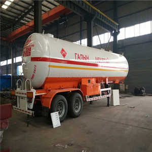 Heavy Duty 3 Axles LPG Tank Truck Trailer para propano Buen <span class=keywords><strong>precio</strong></span> 58m3 High End Custom LPG Gas Tanker Semi Trailer para la venta - Product Image 3