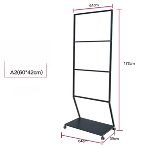 Dikey reklam panosu ekran standları, Kt kurulu ekran standları ve Poster ekran standları alışveriş merkezlerinde - Product Image 5