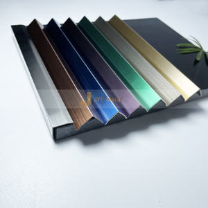 Moldura en Ángulo en L de Acero Inoxidable EX301 para Decoración de Interiores de Hoteles de Lujo - Product Image 3