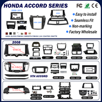 Cadre Android pour autoradio HONDA ACCORD, vente en gros d'usine, pour lecteur DVD, autoradio et système audio de voiture