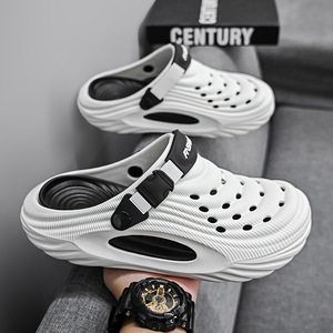 Men's <b>Closed</b> <b>Toe</b> EVA Slide <b>Sandals</b> Breathable Outdoor Casual Summer Shoes - Product Image 2