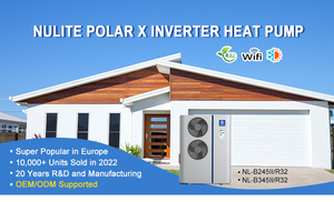 <span class=keywords><strong>Bomba</strong></span> <span class=keywords><strong>de</strong></span> <span class=keywords><strong>Calor</strong></span> con Calentador <span class=keywords><strong>de</strong></span> Agua Inverter <span class=keywords><strong>de</strong></span> Fuente <span class=keywords><strong>de</strong></span> Aire Todo en Uno Nulite Serie Polar X <span class=keywords><strong>de</strong></span> 8kw 12kw R32 con Tanque Integrado al Mejor Precio B2B - Product Image 2