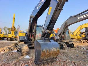 Precio barato Importación Original Usado Tamaño mediano Diesel Hidráulico Volvo EC210D Excavadora con excelentes condiciones de trabajo para la venta - Product Image 2
