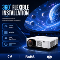 Projecteur laser professionnel ODM OEM 7500 lumens pour une projection immersive en salle, dans les musées, les expositions et l'art numérique