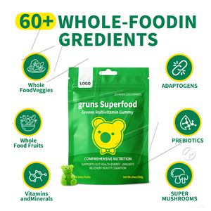 Vente en gros de gommes Super Green saines sans colorants artificiels pour les personnes soucieuses de leur santé - Product Image 4