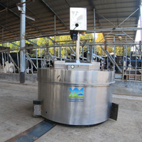 Robot pousseur d'aliments automatique pour ferme laitière, équipement d'alimentation des vaches, machine électrique à pousser la paille et la fourrage, système d'alimentation automatique