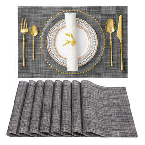 1 pièce <span class=keywords><strong>tapis</strong></span> de Table en <span class=keywords><strong>vinyle</strong></span> tissé, thermo-isolant, résistant aux taches, imperméable, antidérapant, en PVC, pour Table à manger, vente en gros - Product Image 1