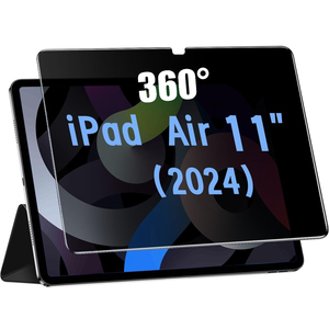 Protector de Pantalla de Vidrio Templado con Privacidad de 4 Vías para iPad Pro 11 4.ª Gen. <span class=keywords><strong>2022</strong></span> 10.9 para iPad Air 5/4 para iPad Pro 11 3.ª/2.ª/1.ª Gen. 360 °    Protector de Pantalla - Product Image 1