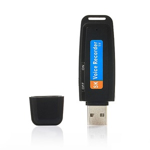 Enregistreur vocal numérique USB mini 2 en 1, stylo enregistreur rechargeable, lecteur de carte USB, enregistreur audio format <span class=keywords><strong>MP3</strong></span>, lecteur de carte USB PQ151 - Product Image 1