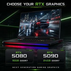 โน้ตบุ๊กเกมมิ่ง MSI Raider 18 HX AI รุ่น Core Ultra 9 285HX RTX 5090 แรม 24GB DDR5 ความจุ 64GB SSD 4TB หน้าจอ 18 นิ้ว Mini LED ขายส่ง - Product Image 2