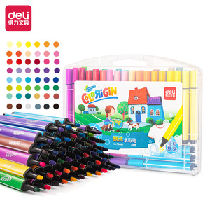 Deli Watercolor Pens 48 Colors Washable Drawing Pens For Kids Art Supplies - Product Image 3