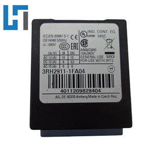โมดูลสวิตช์เสริมใหม่แท้ 4NC 3RH2911-1FA04 ตัวควบคุมโปรแกรม PLC 3RH29111FA04 มีสินค้าในสต็อก - Product Image 3