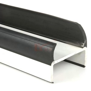 Joint d'étanchéité en caoutchouc pour porte de conteneur, matériau premium, <span class=keywords><strong>isolation</strong></span> acoustique, réduction du bruit, bande d'étanchéité en PVC co-extrudé - Product Image 1