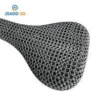 JSADD Selle de vélo en nylon imprimée en 3D haute précision personnalisée, service d'impression 3D rapide SLA SLS MJF, prototype rapide en fibre
