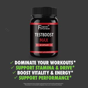 Nouveauté : Complément alimentaire Test Boost pour hommes, soutien naturel à l'énergie, à la force et à l'endurance, capsules Test Boost - Product Image 2
