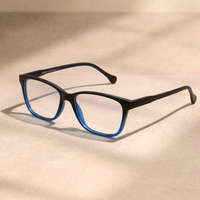 Monturas Ópticas TR-90 para Niños al por Mayor, Diseño Rectangular Clásico Unisex, Bisagra de Metal, Colores Personalizados, MOQ Bajo, Precio Directo de Fábrica