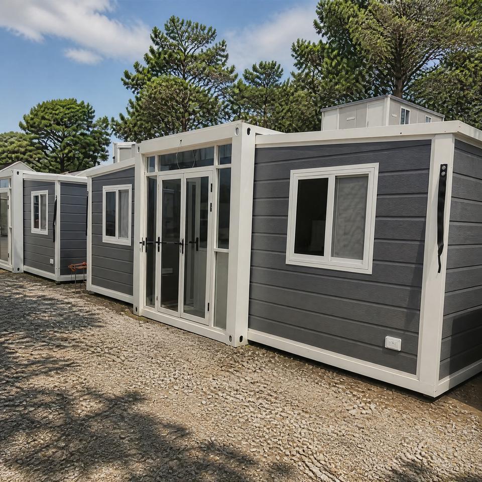 Customizable Modular Bricks Backyard Garden Granny Flat Expandable Modular House With Brick Pattern ...