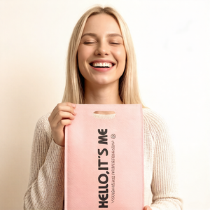 Échantillon Gratuit : Sacs d'expédition à bulles, Emballage d'expédition, Polymailer, Enveloppes rembourrées roses avec poignée - Product Image 1