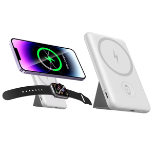Fuente de alimentación Mini Power Bank 5000mAh Powerbank magnético inalámbrico Cargador portátil para Iphone Batterie Externe - Product Image 1