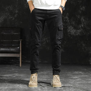 กางเกงคาร์โก้สำหรับผู้ชายทรงหลวมดีไซน์แฟชั่นใหม่สำหรับฤดูใบไม้ร่วง - Product Image 4