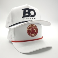 Casquettes de baseball snapback personnalisées de haute qualité, imperméables, avec patchs PVC, pour le sport et le golf, vente en gros, faible MOQ