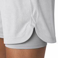Shorts de sport pour homme 100% coton peigné tricoté respirant séchage rapide écologique taille élastique avec cordon de serrage XL
