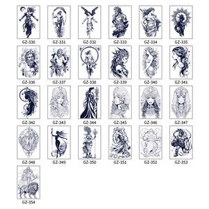 Jaguas mujeres <span class=keywords><strong>de</strong></span> larga duración impermeable temporal <span class=keywords><strong>pecho</strong></span> y brazo semipermanente <span class=keywords><strong>tatuaje</strong></span> pegatina papel cuerpo adhesivo - Product Image 5