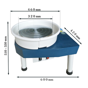 JCY-rueda telescópica de cerámica, nuevo estilo, 380W, potente rueda ajustable para esculpir cerámica. - Product Image 3