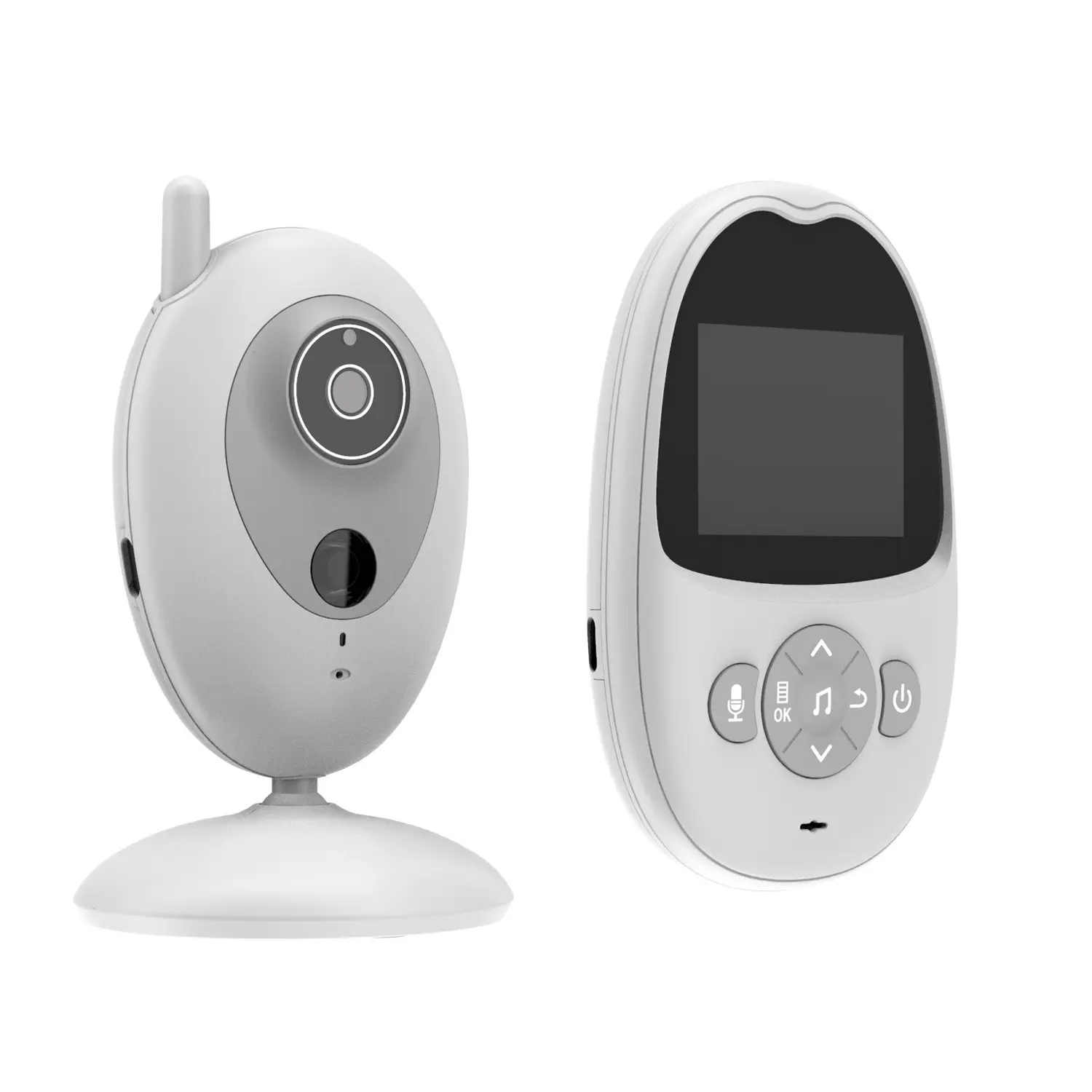 Cross-Border Home Buaian Video Nirkabel Monitor Bayi Kamera Visual Smart Home Keamanan Dalam Ruangan Monitor LCD 2.4 Inci