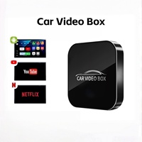 Caja de video para coche multifunción inteligente inalámbrica CarPlay 3 en 1, adaptador original Android Auto con doble WiFi, universal, al por mayor.