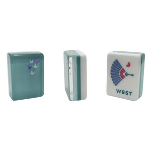 مخصص الأمريكية ماجونغ البلاط نوع الولايات المتحدة الأمريكية شفافة الاكريليك ماجونغ مجموعة أوم الطبقة المتوسطة شعار تتجه إنستغرام نمط ماهجونغ - Product Image 6